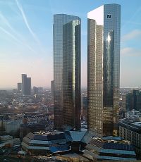 "DB Blue" Green Building Deutsche Bank FFM